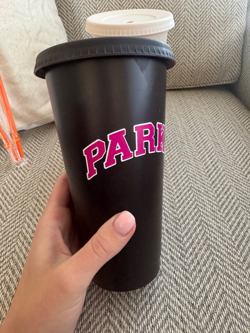 LIMITED EDITION PARKE x DUNKIN' COLLAB NEW Reusable Tumbler Cup Espresso & Latte - Picture 7 of 15